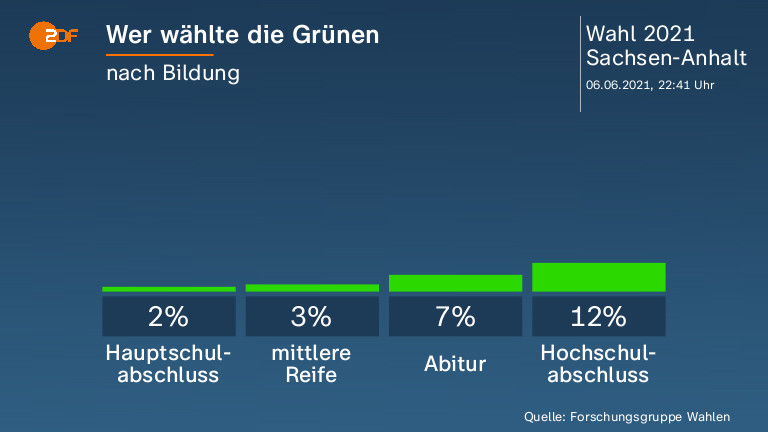 Wer wählte die Grünen