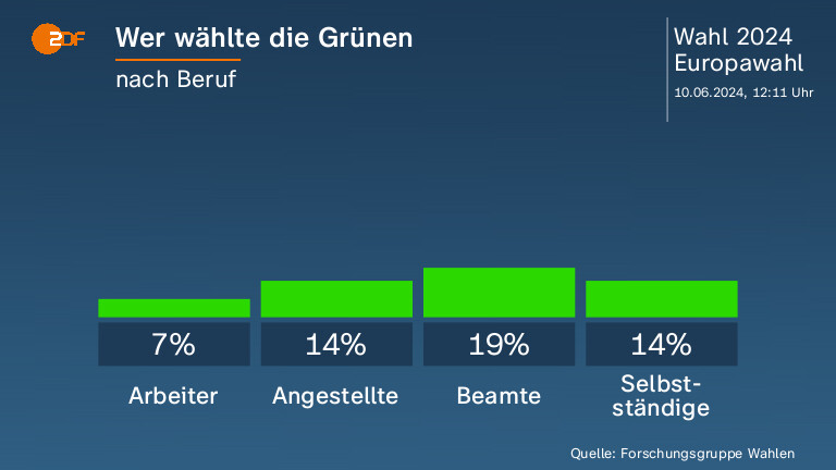 Wer wählte die Grünen
