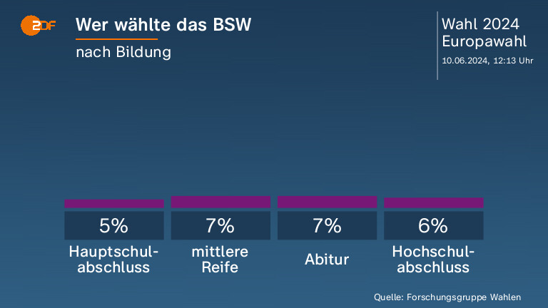 Wer wählte das BSW