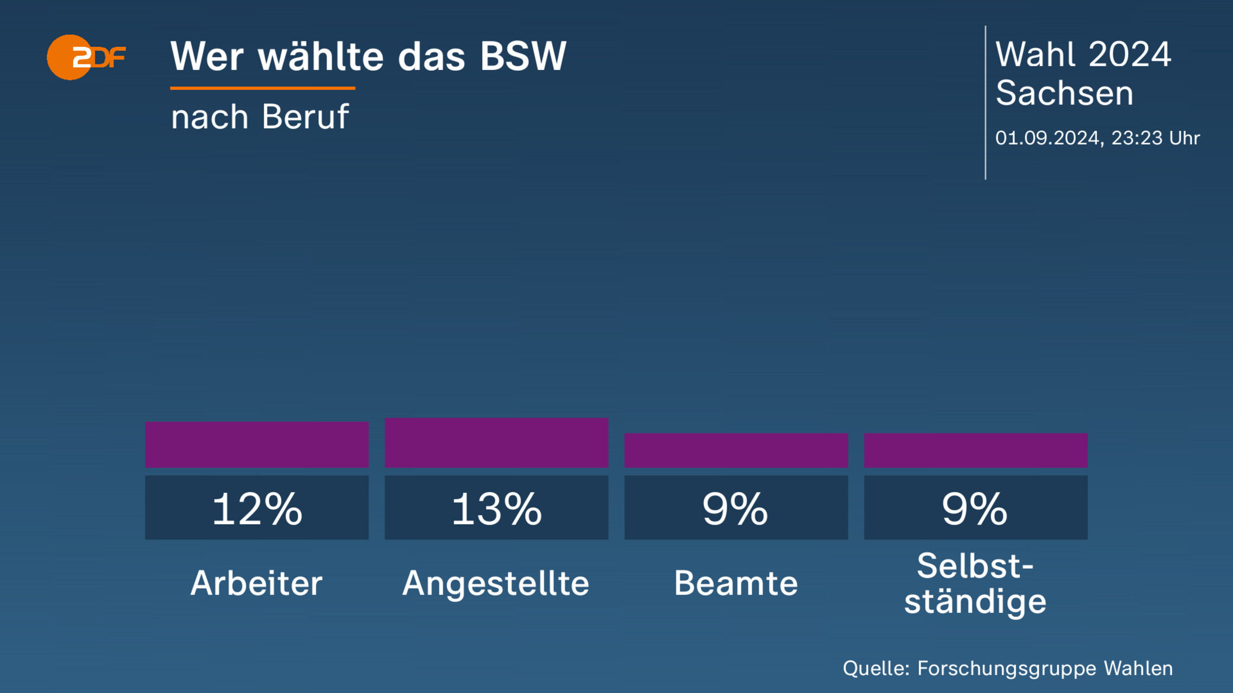 Wer wählte das BSW