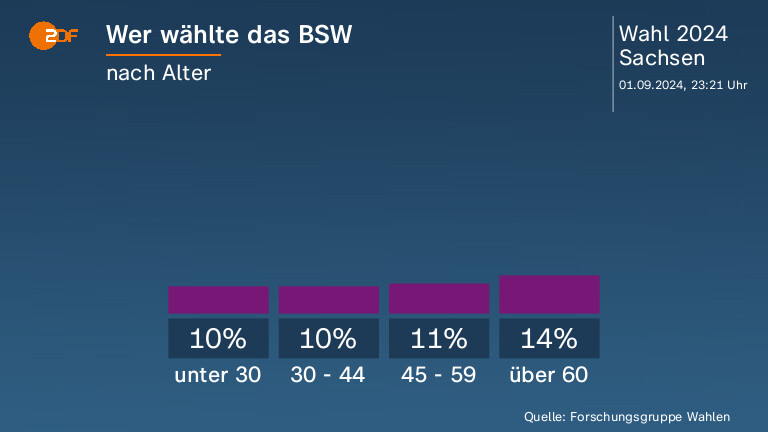 Wer wählte das BSW