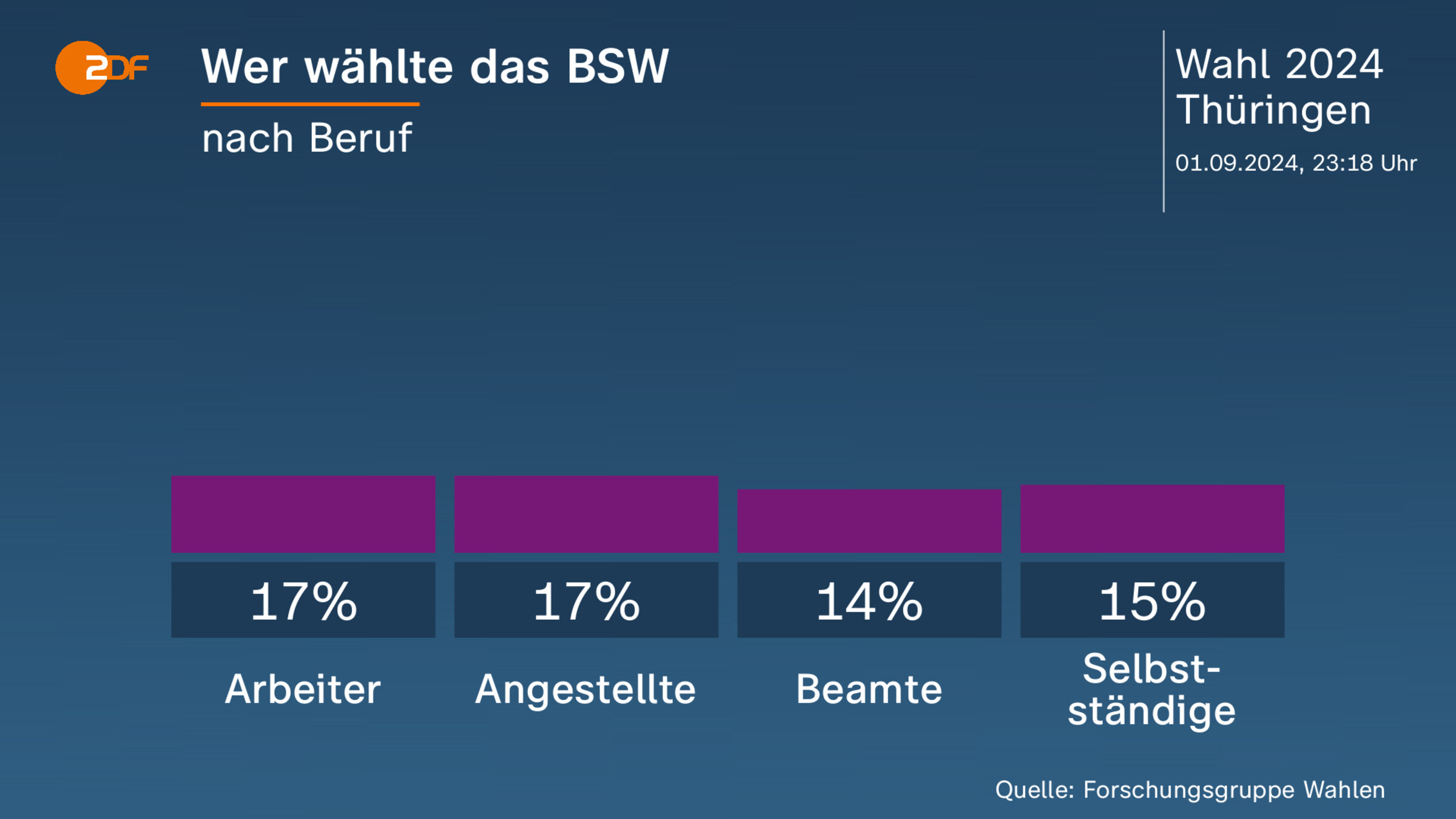 Wer wählte das BSW