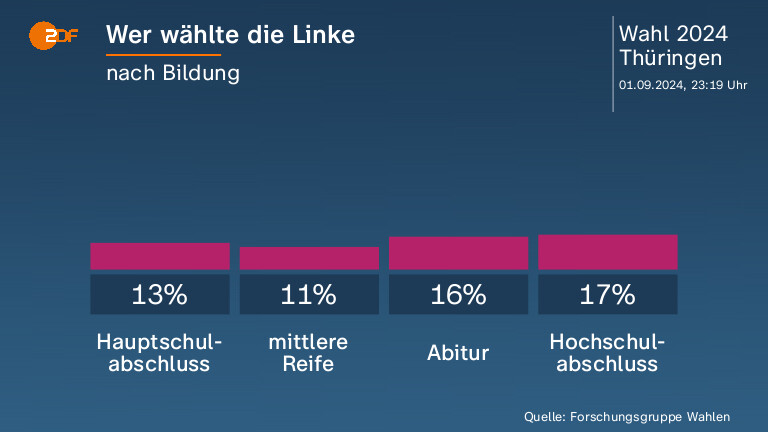 Wer wählte die Linke