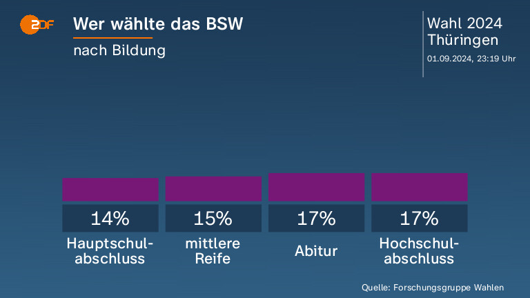 Wer wählte das BSW
