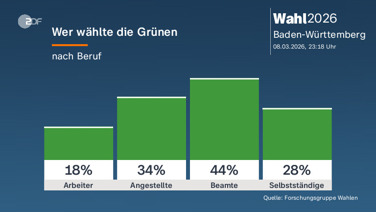 Wer wählte die Grünen
