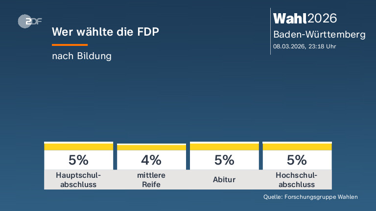 Wer wählte die FDP