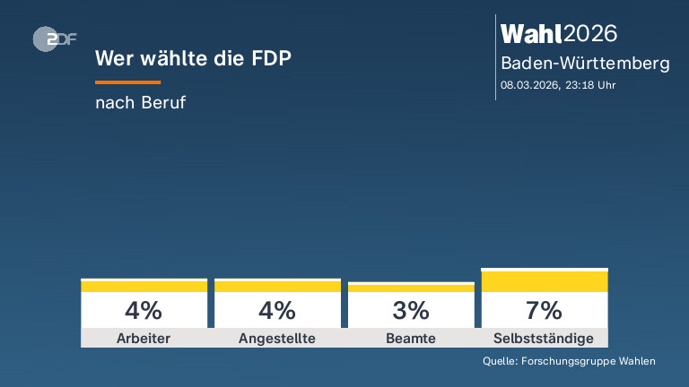 Wer wählte die FDP