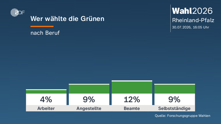 Wer wählte die Grünen