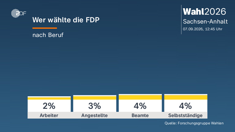 Wer wählte die FDP