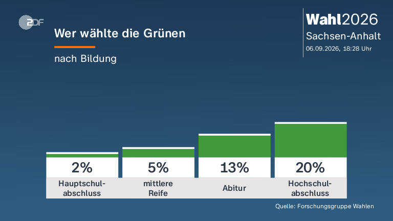 Wer wählte die Grünen