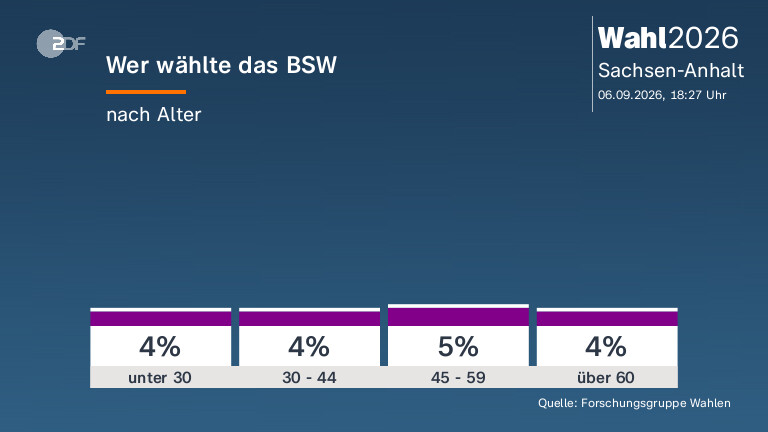 Wer wählte das BSW