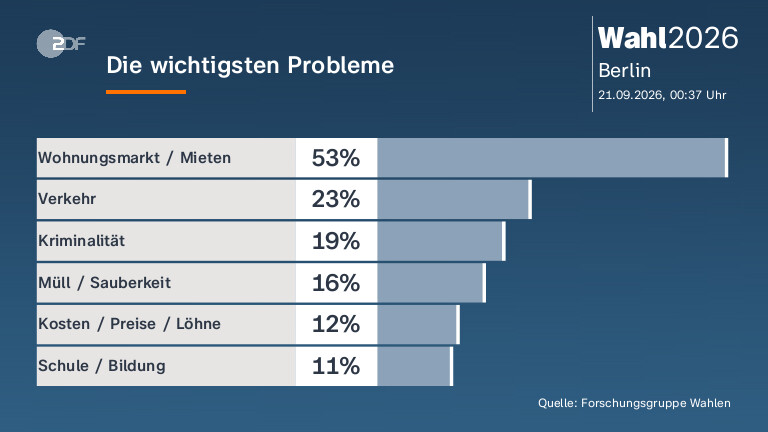Die wichtigsten Probleme