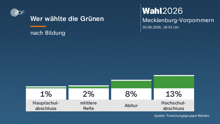 Wer wählte die Grünen