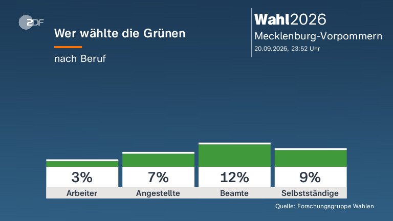 Wer wählte die Grünen