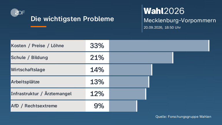 Die wichtigsten Probleme